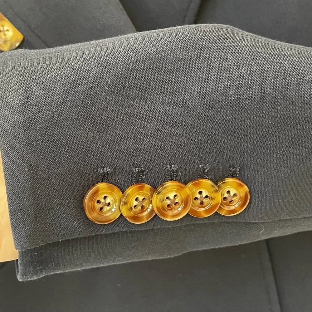 Veronica Beard Nevis Blazer Jacket Navy Blue Size 4 - Picture 5 of 12